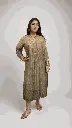 BEIGE OMBRE KURTA